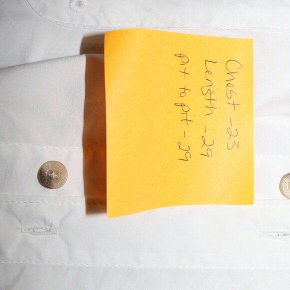 💥HP💥 Mens Columbia white outdoor shirt XXL crisp and clean - Picture 8 of 8